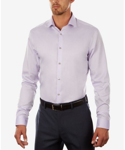 Calvin Klein Men's STEEL Extra-Slim Fit Non-Iron Performance Herringbone Dress Shirt PD07 $25.37 Dress Shirts