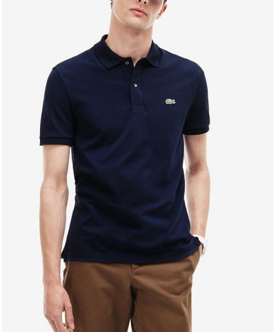 Men's Classic Fit L.12.12 Short Sleeve Polo Blue $36.00 Polo Shirts