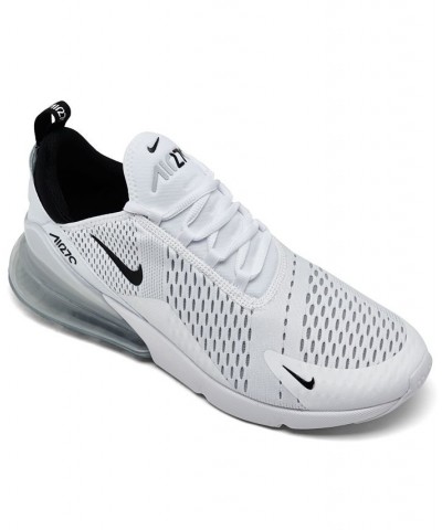 Men's Air Max 270 Casual Sneakers White, Black $79.90 Shoes