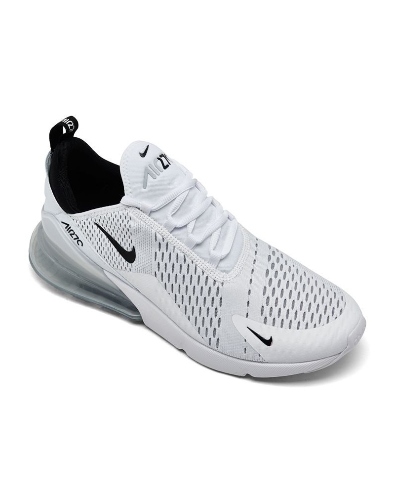 Men's Air Max 270 Casual Sneakers White, Black $79.90 Shoes