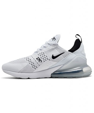 Men's Air Max 270 Casual Sneakers White, Black $79.90 Shoes