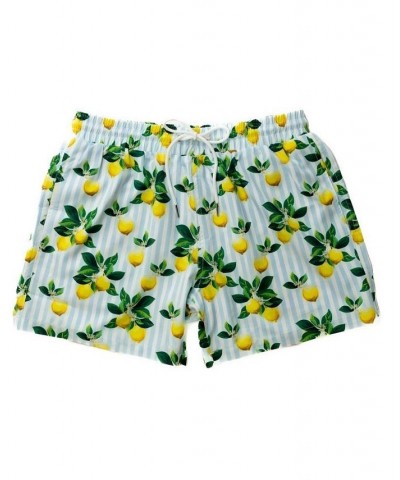 Men's Amalfi Coast Lemon Swim Shorts $35.19 Swimsuits