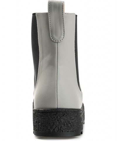 Women's Jenie Bootie Gray $52.80 Shoes