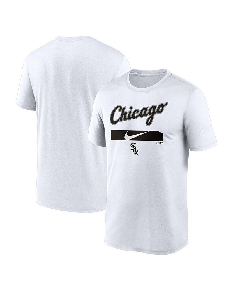 Men's White Chicago White Sox City Legend Practice Performance T-shirt $23.00 T-Shirts