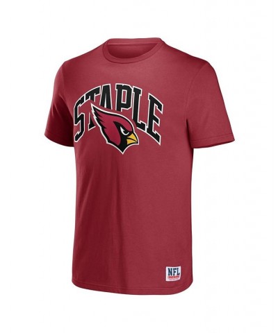 Men's NFL X Staple Cardinal Arizona Cardinals Lockup Logo Short Sleeve T-shirt $18.87 T-Shirts