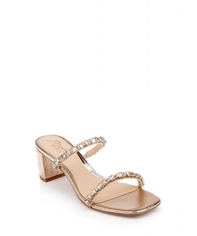 Women's Alessia Evening Sandals Yellow $45.87 Shoes