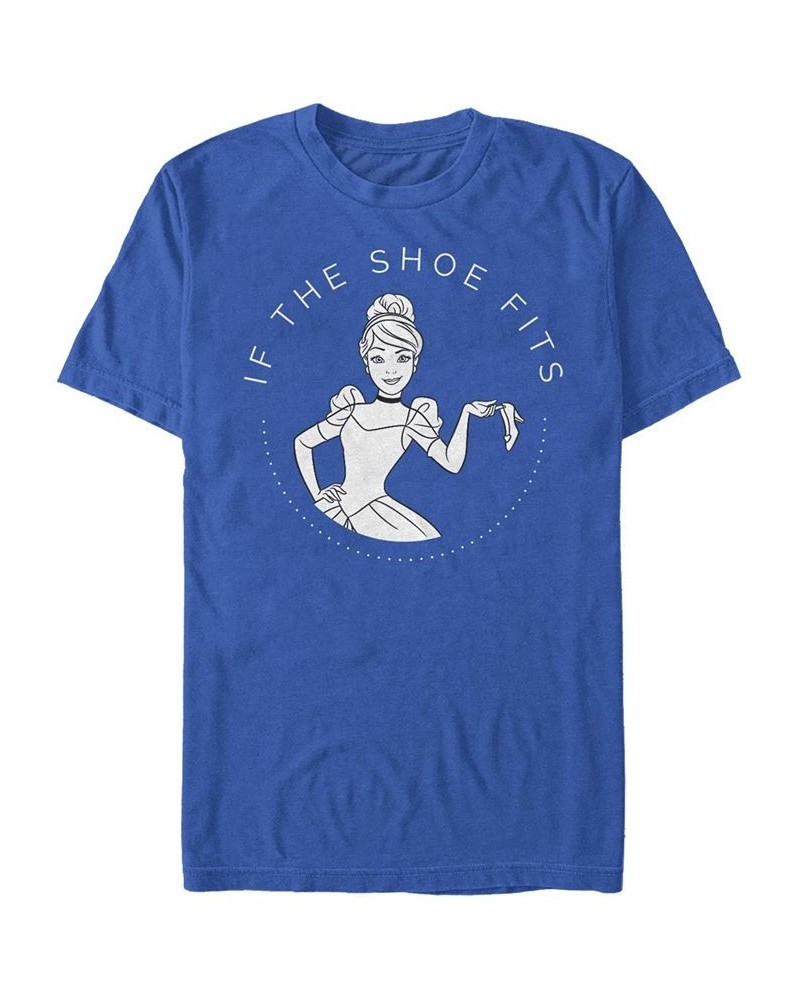 Men's Shoe Fits Short Sleeve Crew T-shirt Blue $20.64 T-Shirts