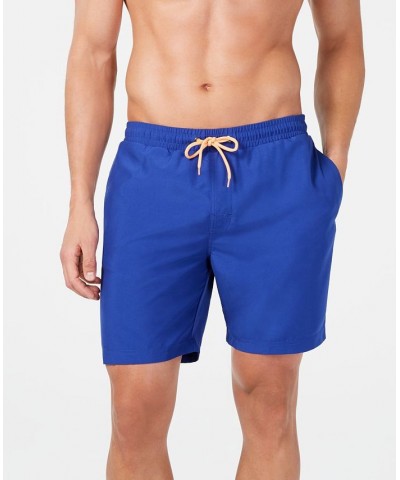 Men's Quick-Dry Performance Solid 7" Swim Trunks PD03 $13.74 Swimsuits