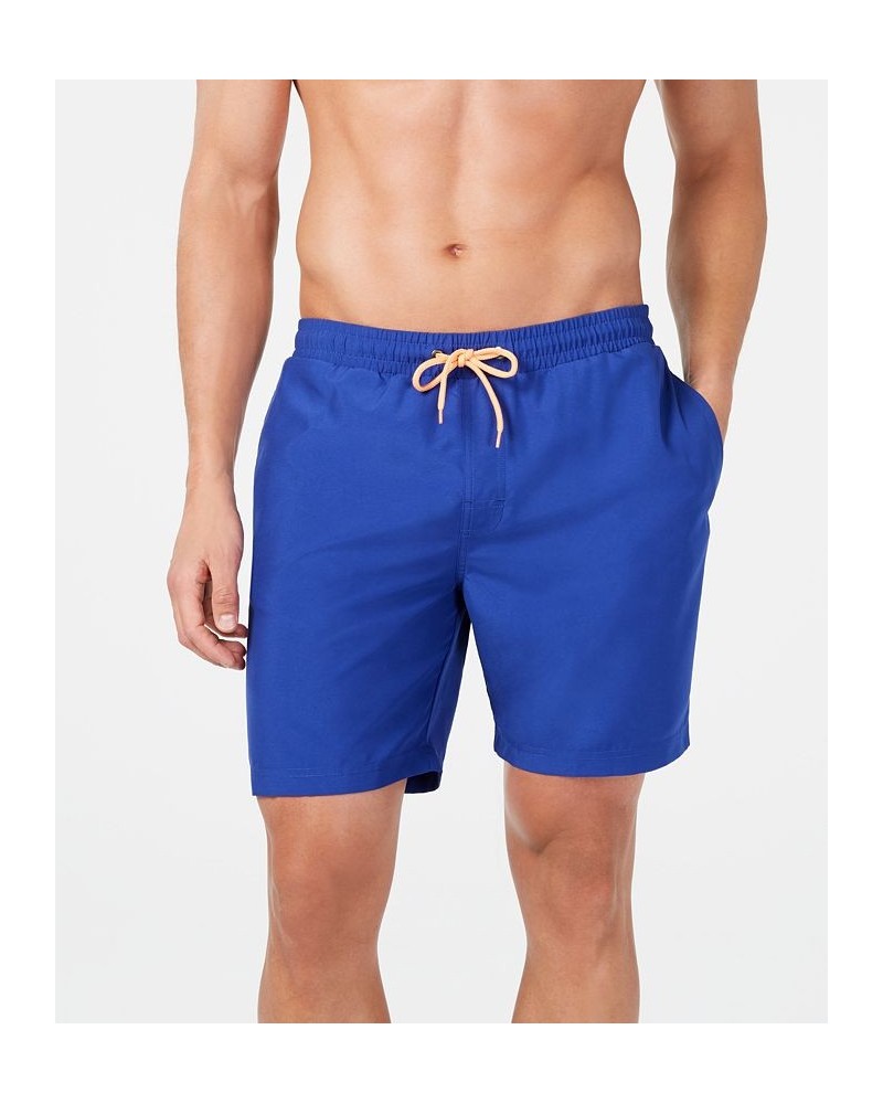 Men's Quick-Dry Performance Solid 7" Swim Trunks PD03 $13.74 Swimsuits