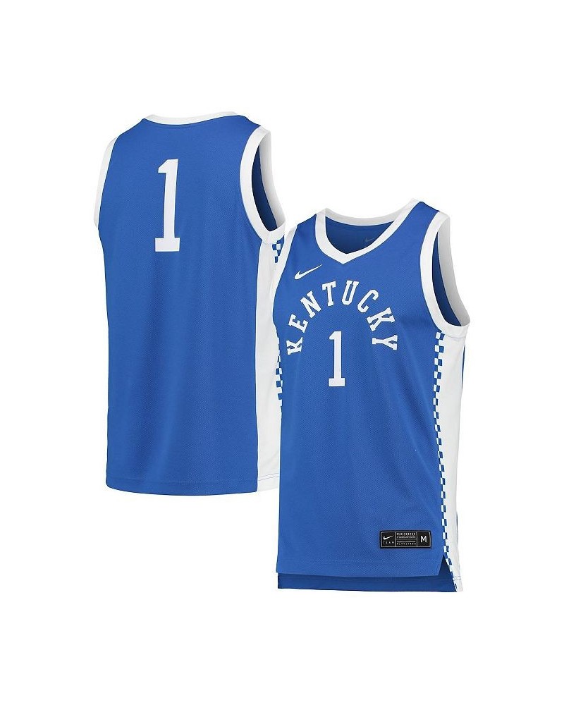 Unisex 1 Royal Kentucky Wildcats Replica Basketball Jersey $39.60 Jersey