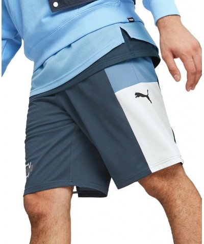 Men's Give N' Go Colorblocked Drawstring 10" Shorts Blue $25.20 Shorts