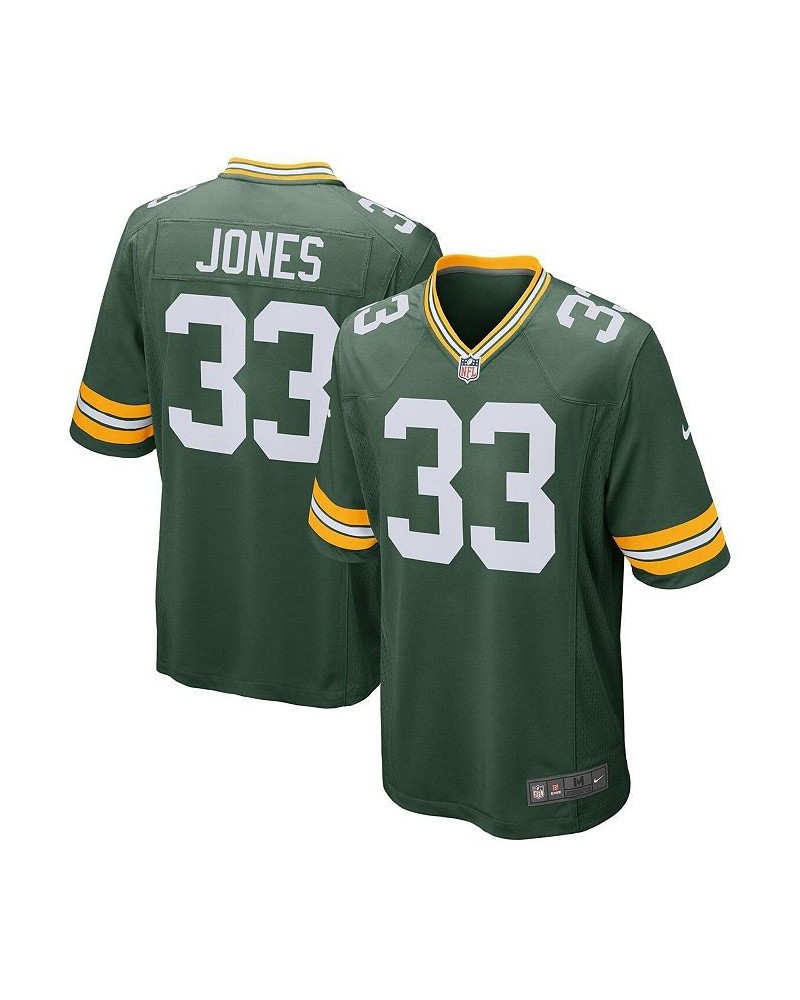 Men's Aaron Jones Green Green Bay Packers Game Jersey $39.59 Jersey