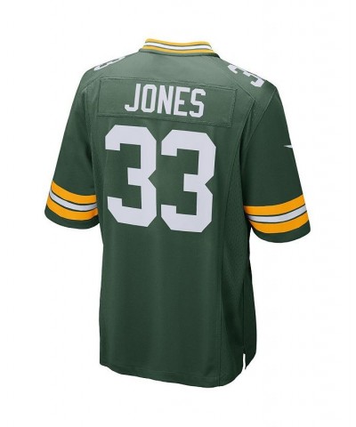 Men's Aaron Jones Green Green Bay Packers Game Jersey $39.59 Jersey