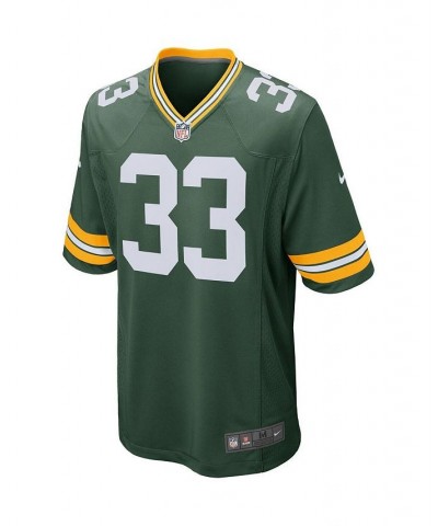 Men's Aaron Jones Green Green Bay Packers Game Jersey $39.59 Jersey