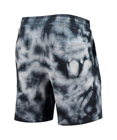 Men's Black New Orleans Saints Tie-Dye Shorts $22.55 Shorts