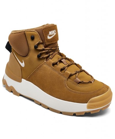 Women's City Classic Sneaker Boots Tan/Beige $41.85 Shoes