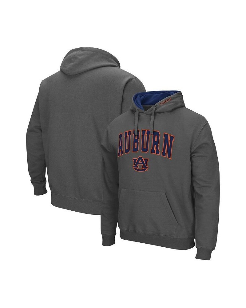 Men's Charcoal Auburn Tigers Arch Logo 3.0 Pullover Hoodie $27.72 Sweatshirt