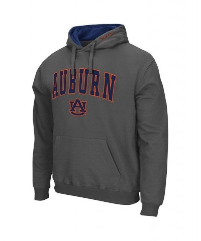 Men's Charcoal Auburn Tigers Arch Logo 3.0 Pullover Hoodie $27.72 Sweatshirt