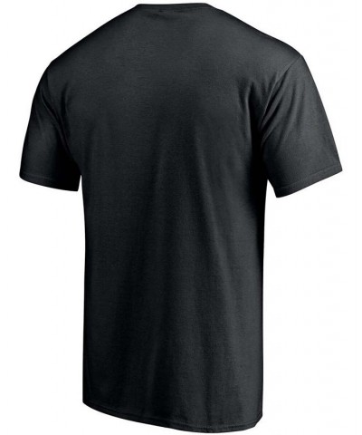 Men's Black Brooklyn Nets Post Up Hometown Collection T-shirt $17.66 T-Shirts