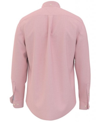 Men's Capote Classic-Fit Stretch Solid Shirt Pink $26.00 Shirts