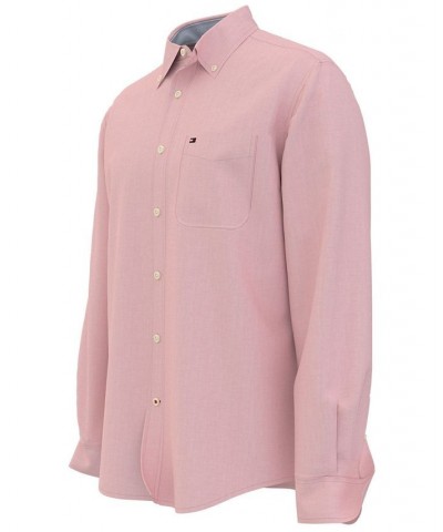 Men's Capote Classic-Fit Stretch Solid Shirt Pink $26.00 Shirts