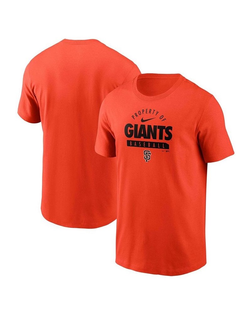 Men's Orange San Francisco Giants Primetime Property Of Practice T-shirt $23.39 T-Shirts