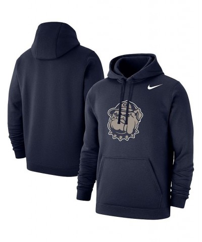 Men's Navy Georgetown Hoyas Logo Club Pullover Hoodie $42.50 Sweatshirt