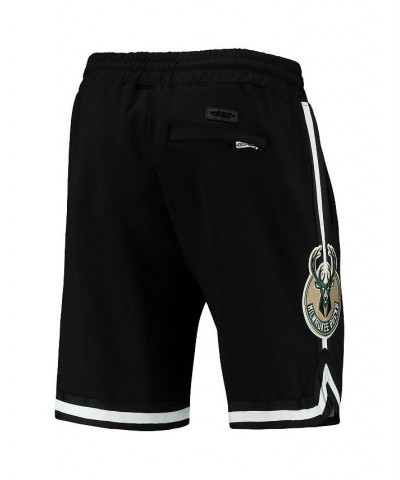 Men's Giannis Antetokounmpo Black Milwaukee Bucks Player Replica Shorts $37.20 Shorts