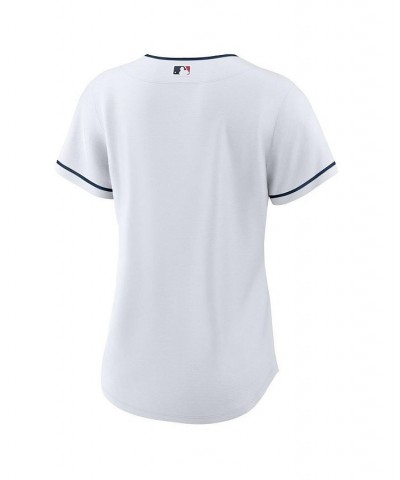 Men's White Cleveland Guardians Home Replica Team Jersey $43.75 Jersey