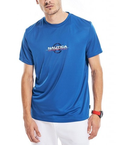 Men's Competition Sustainably Crafted Crewneck T-Shirt Blue $24.59 T-Shirts