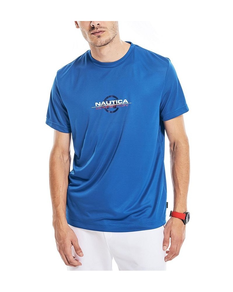 Men's Competition Sustainably Crafted Crewneck T-Shirt Blue $24.59 T-Shirts