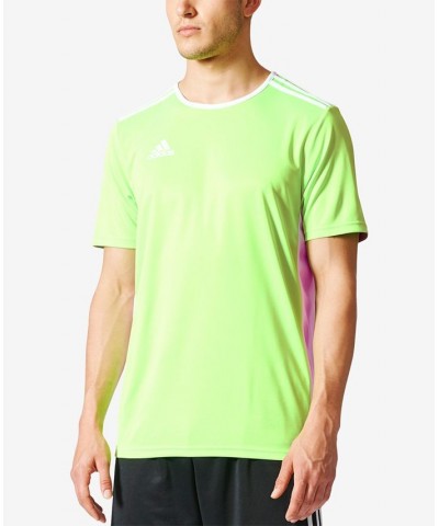 Men's Entrada ClimaLite Soccer Shirt Solar Green/White $13.25 T-Shirts