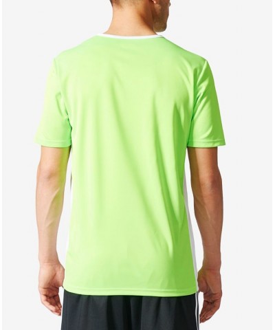 Men's Entrada ClimaLite Soccer Shirt Solar Green/White $13.25 T-Shirts