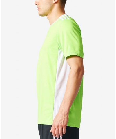 Men's Entrada ClimaLite Soccer Shirt Solar Green/White $13.25 T-Shirts