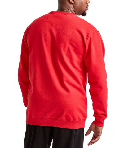 Men's Big & Tall Powerblend Logo Graphic Fleece Sweatshirt Scarlet $19.48 Sweatshirt