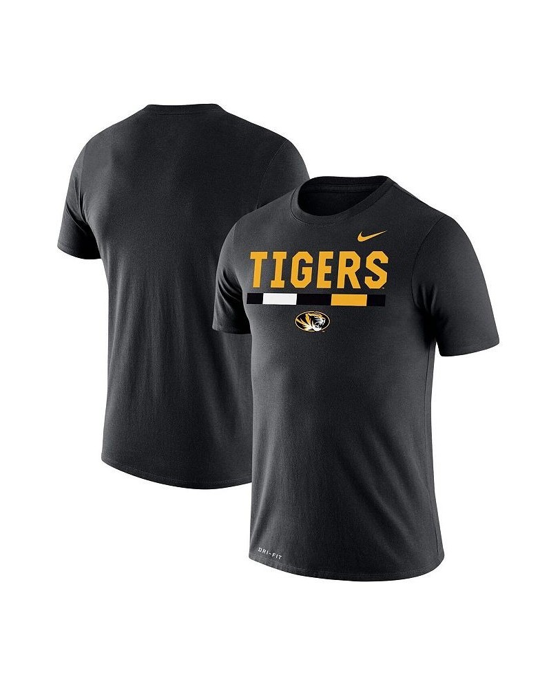 Men's Black Missouri Tigers Team DNA Legend Performance T-shirt $29.99 T-Shirts