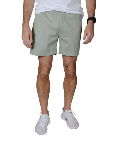 Men's Elastic Waist Pull-On 5.5" Shorts Sage $36.14 Shorts