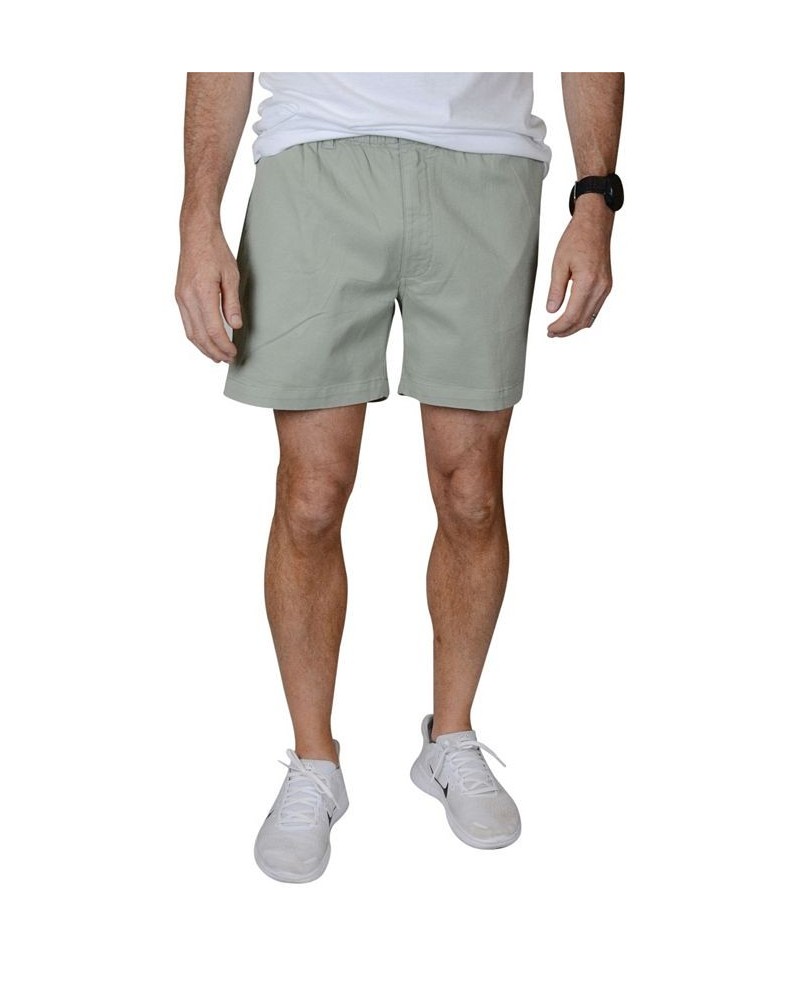 Men's Elastic Waist Pull-On 5.5" Shorts Sage $36.14 Shorts