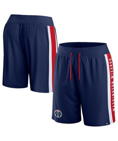 Men's Branded Navy Washington Wizards Referee Iconic Mesh Shorts $17.60 Shorts