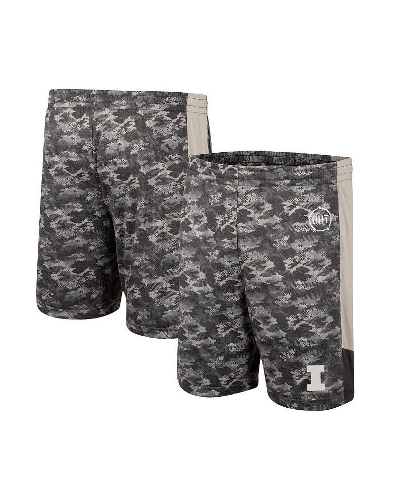 Men's Camo Illinois Fighting Illini OHT Military-Inspired Appreciation Terminal Shorts $19.32 Shorts