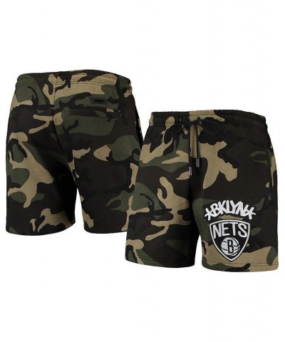 Men's Camo Brooklyn Nets Team Shorts $45.89 Shorts