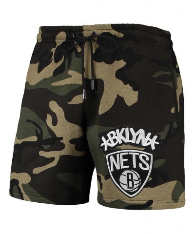 Men's Camo Brooklyn Nets Team Shorts $45.89 Shorts