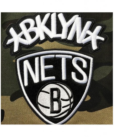 Men's Camo Brooklyn Nets Team Shorts $45.89 Shorts