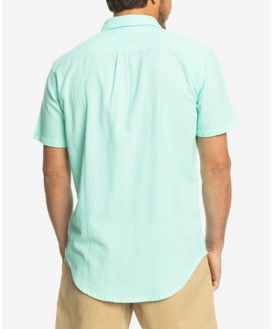 Men's Time Box Short-Sleeve Shirt Green $28.20 Shirts