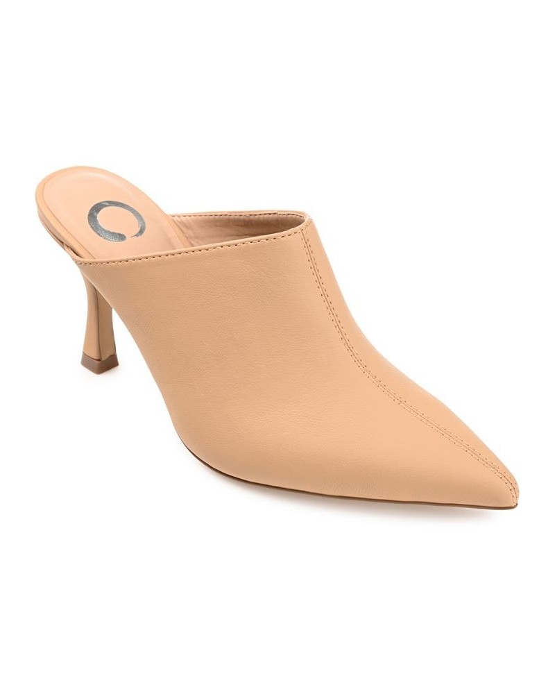 Women's Shiyza Mules Tan $38.95 Shoes