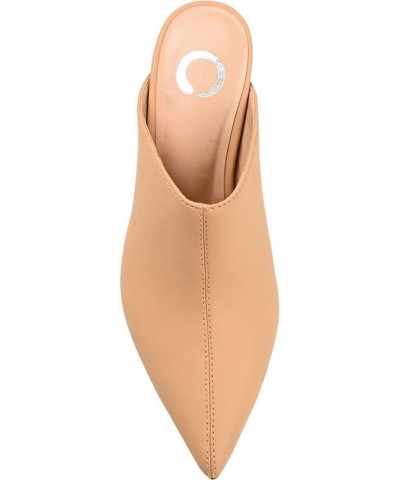 Women's Shiyza Mules Tan $38.95 Shoes