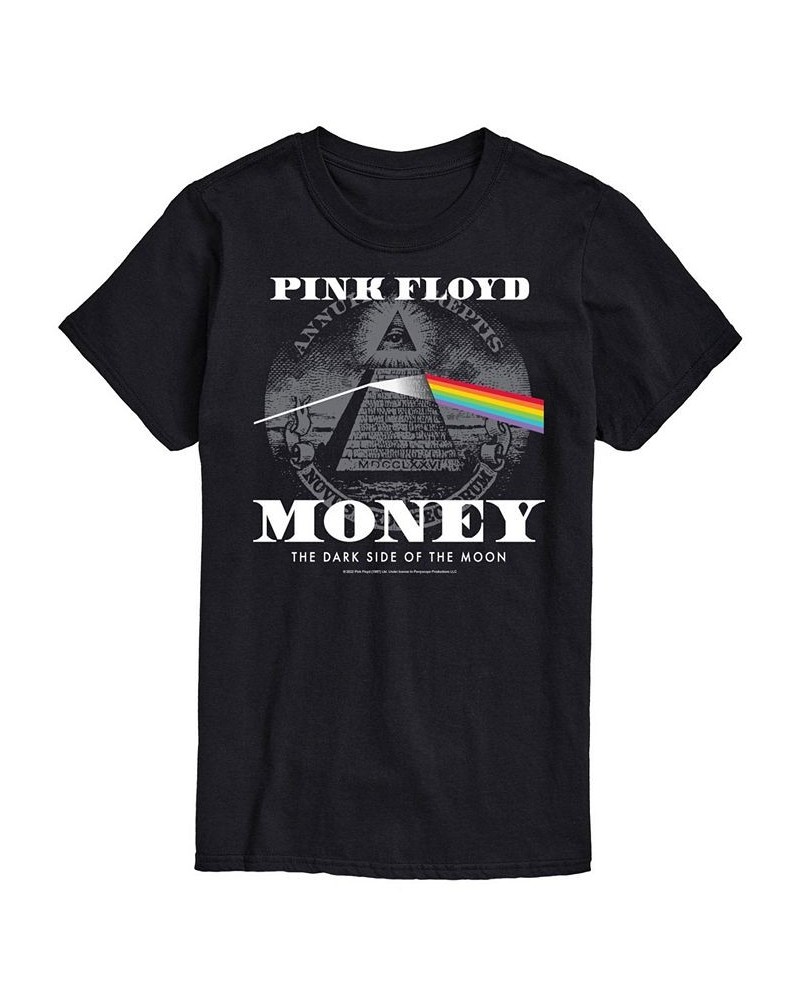 Men's Pink Floyd Money T-shirt Black $20.29 T-Shirts