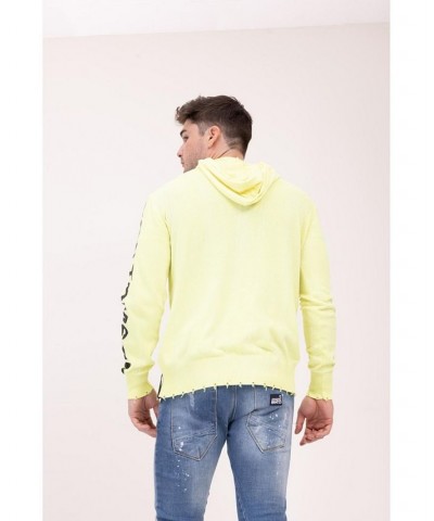 Men's Modern Downtown Los Angeles Hoodie Yellow $65.25 Sweatshirt