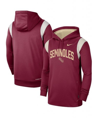 Men's Garnet Florida State Seminoles 2022 Game Day Sideline Performance Pullover Hoodie $38.95 Sweatshirt