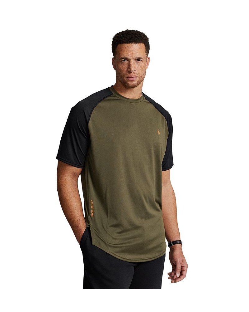 Men's Big & Tall Performance T-Shirt Green $41.34 T-Shirts